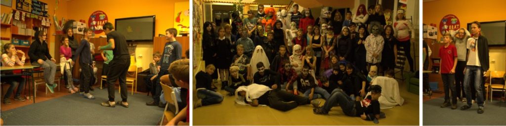 Reading and dramatisation at Monster Night